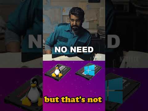 Do you need a separate hard drive for each OS when dual booting? #linux #linuxos #dualbooting #tech