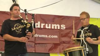Colin Armstrong & Glen Kvidahl (3 of 4) LA Scots at Piping Live 2012