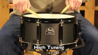 Video thumbnail for Pearl Joey Jordison Signature Snare demo by The Drum Shop - Portland, Maine