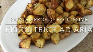Patate arrosto facili facili con friggitrice ad aria. Ricetta salva single