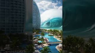 Download lagu Simulasi AI: Tsunami Besar Akibat Gempa Bawah Laut‼️ mp3