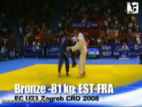 Judo 2008 Zagreb: Marmeljuk (EST) - Clerget (FRA) [-81kg]