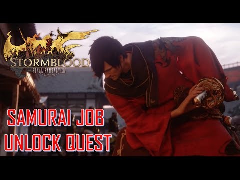 Final Fantasy XIV: Stormblood - Samurai Job Unlock Quest