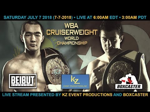 Beibut Shumenov vs. Hizni Altunkaya WBA Cruiserweight Title Fight Free Stream