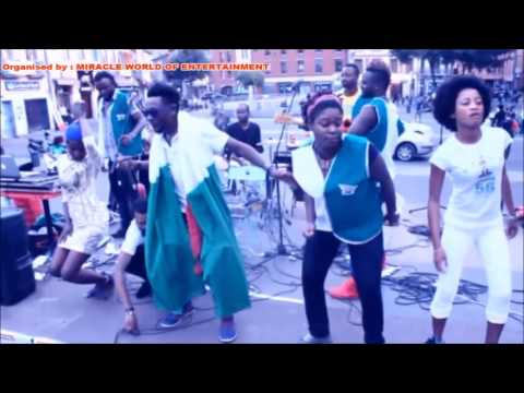 Joly Lucio Makonda performing live in Tolouse France