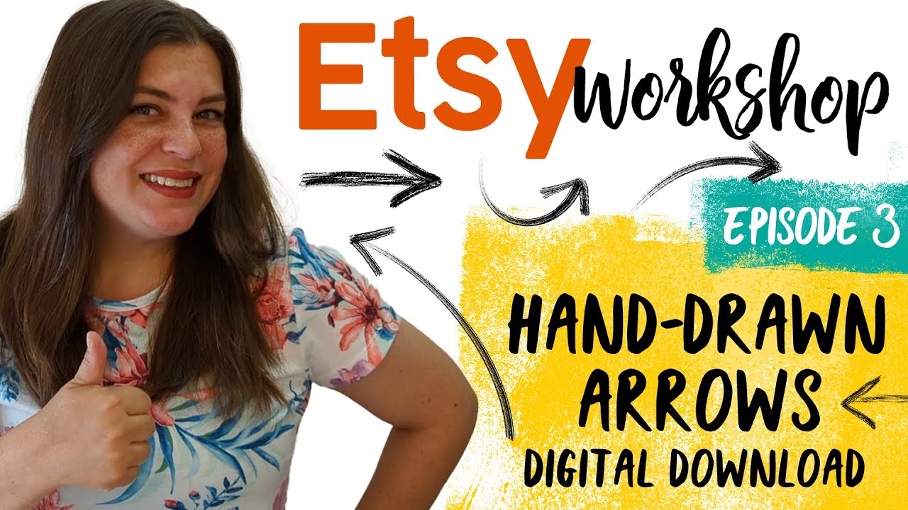 Create a simple digital download for Etsy using Procreate