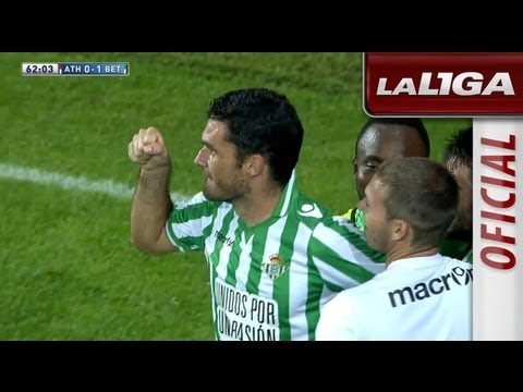 Gol de Molina (0-1) en el Athletic Club - Real Betis - HD