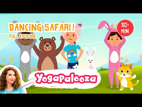 Full Episode: Dancing Safari! Exercise for Kids with Bears, Bunnies & More!