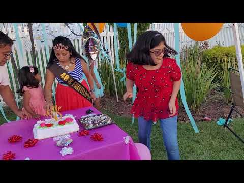 priti 40th cake cutting