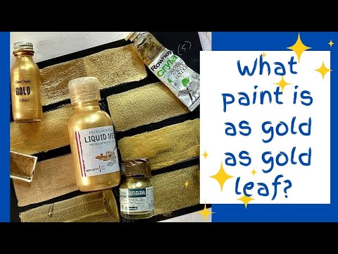 What paint is as gold as gold leaf? Let's test Goldest Gold and others