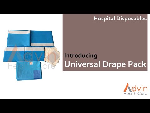 Non-woven urology drape urs pcnl surgery drapes, for hospita...