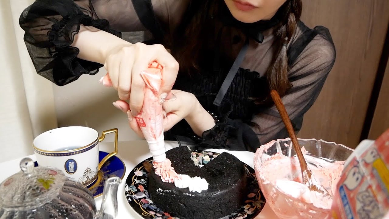 暗黒のお茶会を染め上げて