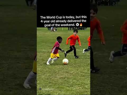 The World Cup is today, but Teddy already delivered the goal of the weekend. ⚽️🔥