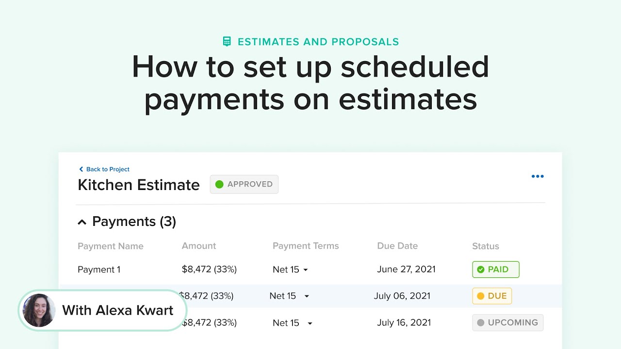 Proposals & Estimates Coming Soon To Payments!