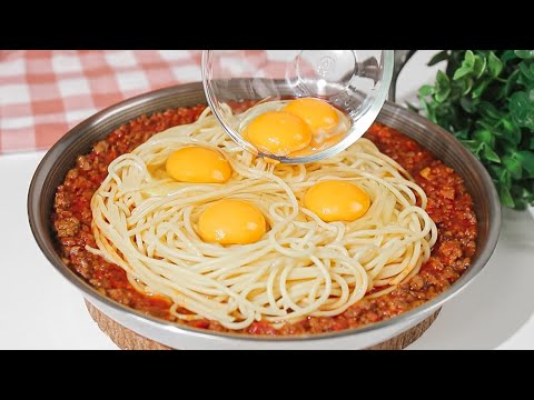 I learned this recipe in Italy. You've never eaten such delicious spaghetti!