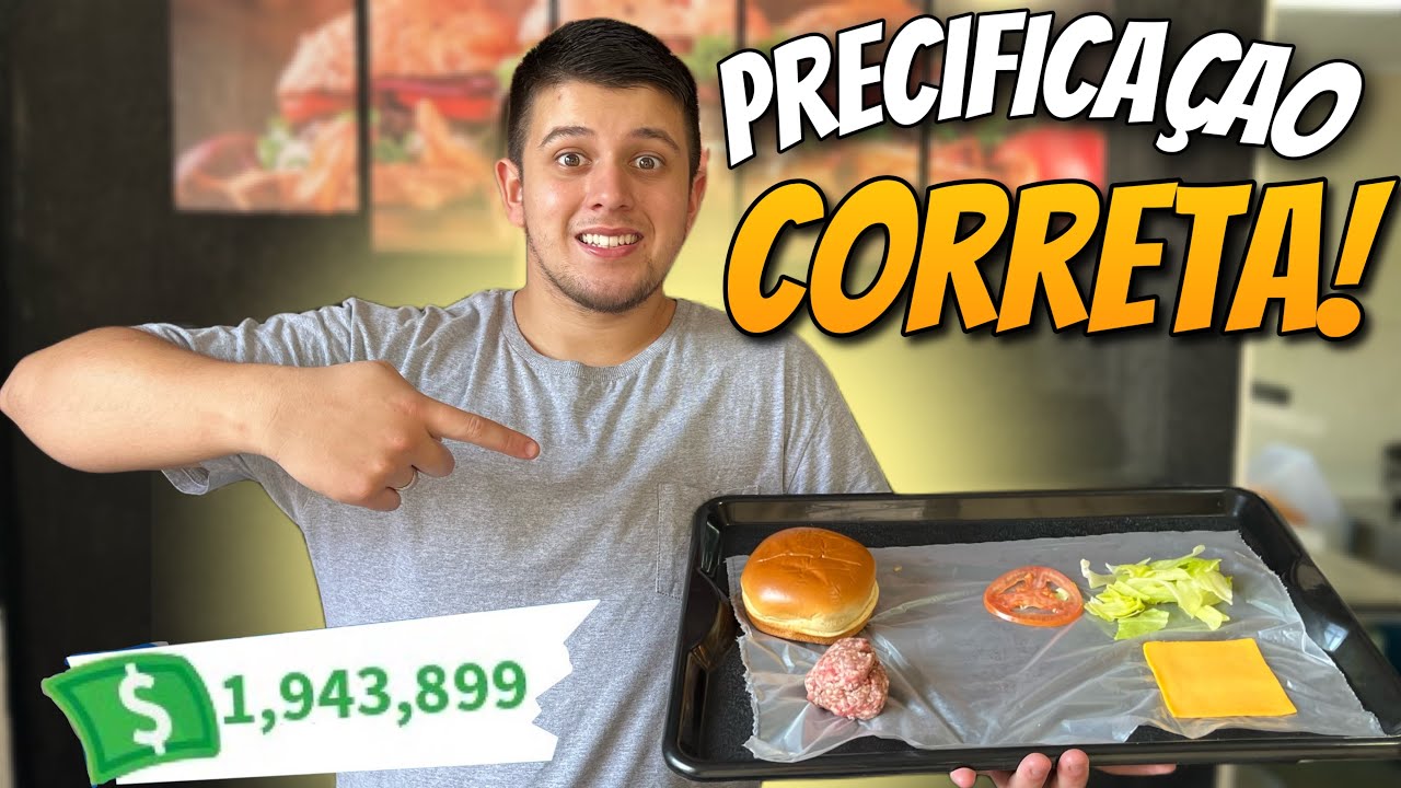COMO PRECIFICAR CORRETAMENTE  - HAMBÚRGUERIA DELIVERY
