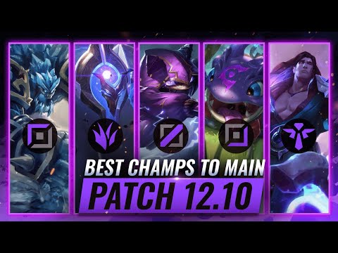 3 BEST CHAMPS To Main in EACH ROLE on Patch 12.10 - League of Legends