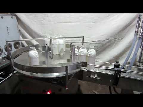 Liquid Syrup Bottle Filling and Capping Machine