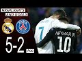 Real Madrid vs Psg 5-2 (Agg) Highlights & Goals | ROUND OF 16 | UCL 2017/2018