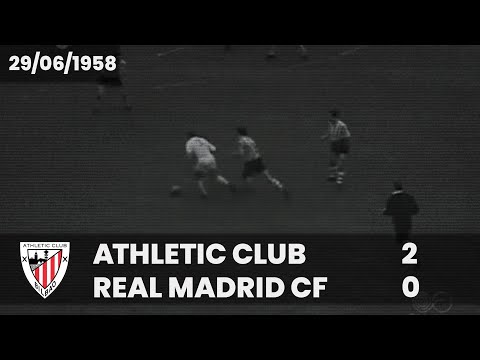 ⚽️ [Copa 1957/58] Final I Athletic Club 2 - Real Madrid 0 I LABURPENA