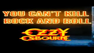 Ozzy Osbourne - You Can&#39;t Kill Rock N&#39; Roll (Tradução)