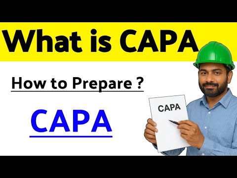 What is CAPA in Safety | CAPA Format