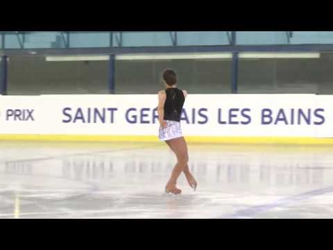 2016 ISU Junior Grand Prix - St. Gervais - Ladies Short Program - Zeynep Dilruba SANOGLU TUR