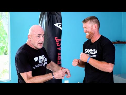 Bas Rutten & Sam Alvey train striking combos 👊💥 KC41