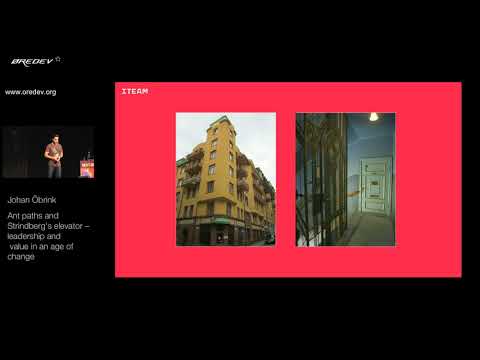 Øredev 2017 - Johan Öbrink - Leadership and value in an age of change