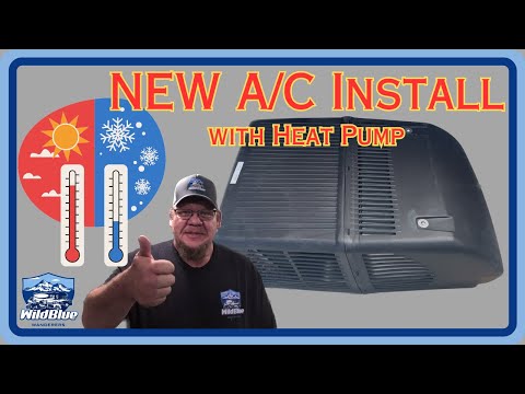 Coleman MachAir 10 RV A/C Replacement + Heat Pump Upgrade | Full Install