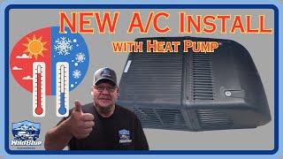 🛠️ Coleman Mach 10 RV Air Conditioner Replacement w/ Heat Pump - Install