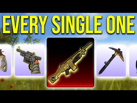 I Farmed EVERY LEGENDARY Weapon In Rust