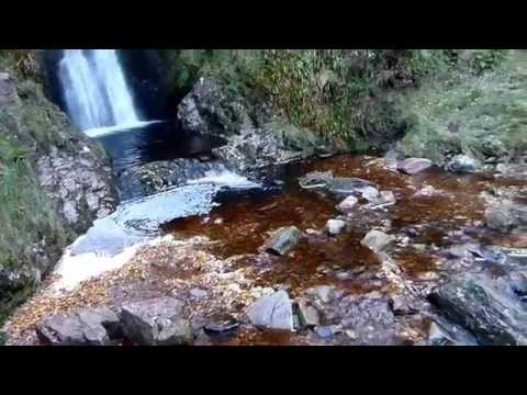 Glenevin Waterfall Clonmany Inishowen Donegal Ireland 01.11.2015 at 14.27 pm.