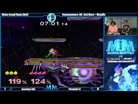 MM9 [GF] Sunshine! (Fox, Sheik, Marth) vs Pineapple (Falco, Marth) SSBM