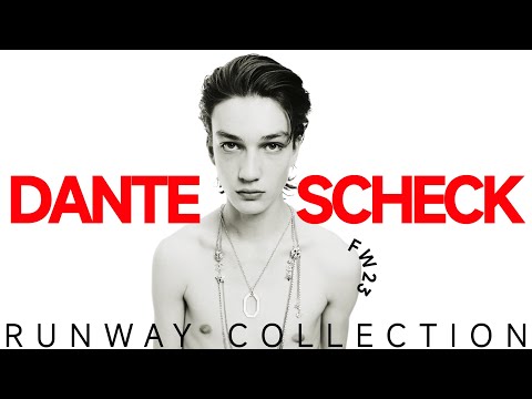 Dante Scheck | Belgian Male Model Dante Runway Collection FW23