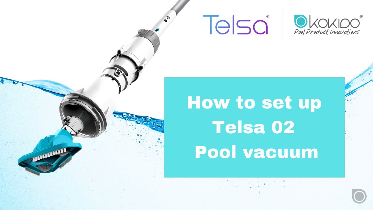 Bazénový akumulátorový vysavač Telsa 02