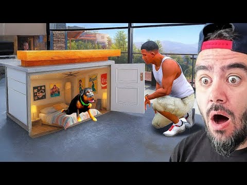 FRANKLIN CHOPUN DOLAPIN IÇINDEKI EVINI BULDU - GTA 5 MODS