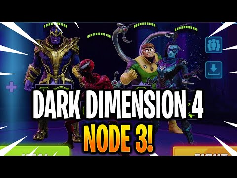 *NEW* DARK DIMENSION 4 (NODE 3) - MARVEL Strike Force - MSF