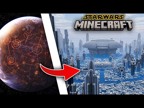 I Built Star Wars BIGGEST Planet in Minecraft