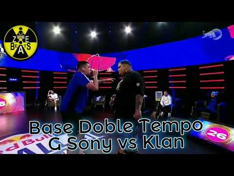 Base Doble Tempo G Sony vs Klan Red Bull Batalla Final Nacional Argentina 2.021