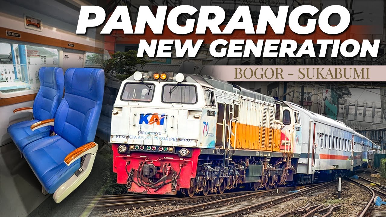SHORT DISTANCE TRAIN BOGOR - SUKABUMI UPGRADE NEW GENERATION ‼️ Pangrango Economy Class Trip