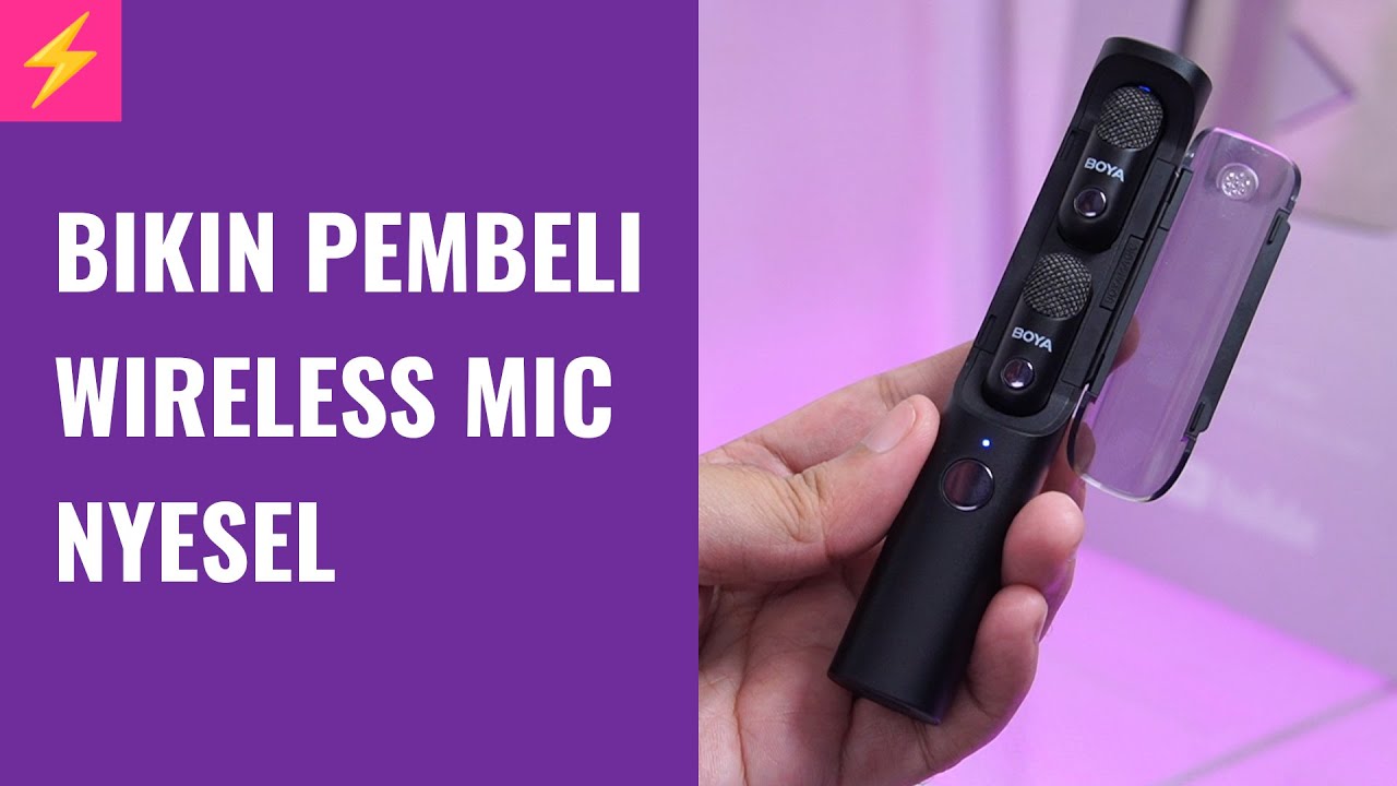 ⚡️ Mic Wireless Terbaik yang Pernah Saya Coba! Review Boya Magic