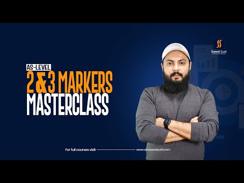 AS Business: 2 & 3 Markers Masterclass
