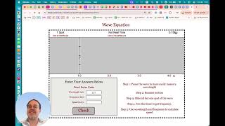 Physics Aviary Wave Equation SLN 2026