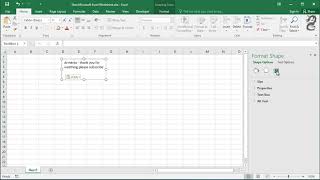 Changing the Internal Margins of a Text Box in Excel