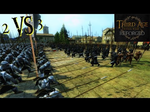 Third Age: Total War (Reforged) - DEFEND THE CASTLE (Battle Replay)