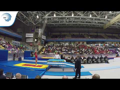 Caitlin O'BRIEN (GBR) - 2016 Double Mini Trampoline Europeans, final