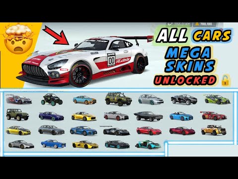 All Cars Unlocked | Extreme Car Driving Simulator | All New Mega Skins 🔥|
