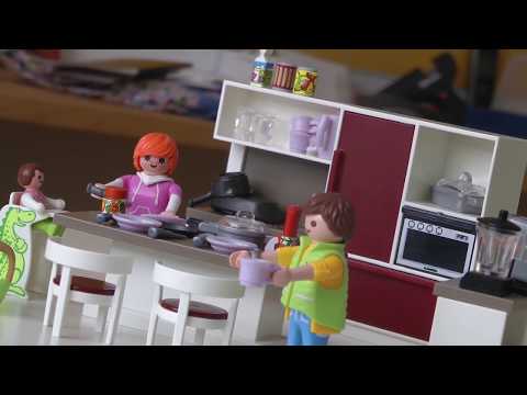 Playmobil Familie Gruber Große Familienküche-9269