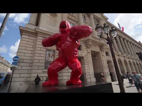 LES SCULPTURES XXL DE RICHARD ORLINSKI À PARIS MADELEINE